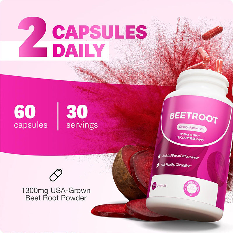 Organic Beet Root Capsules