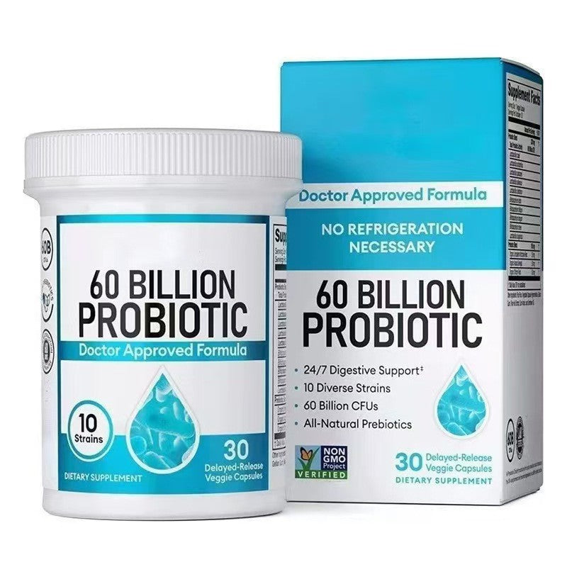 Probiotic Capsules, Digestive Enzyme Capsules