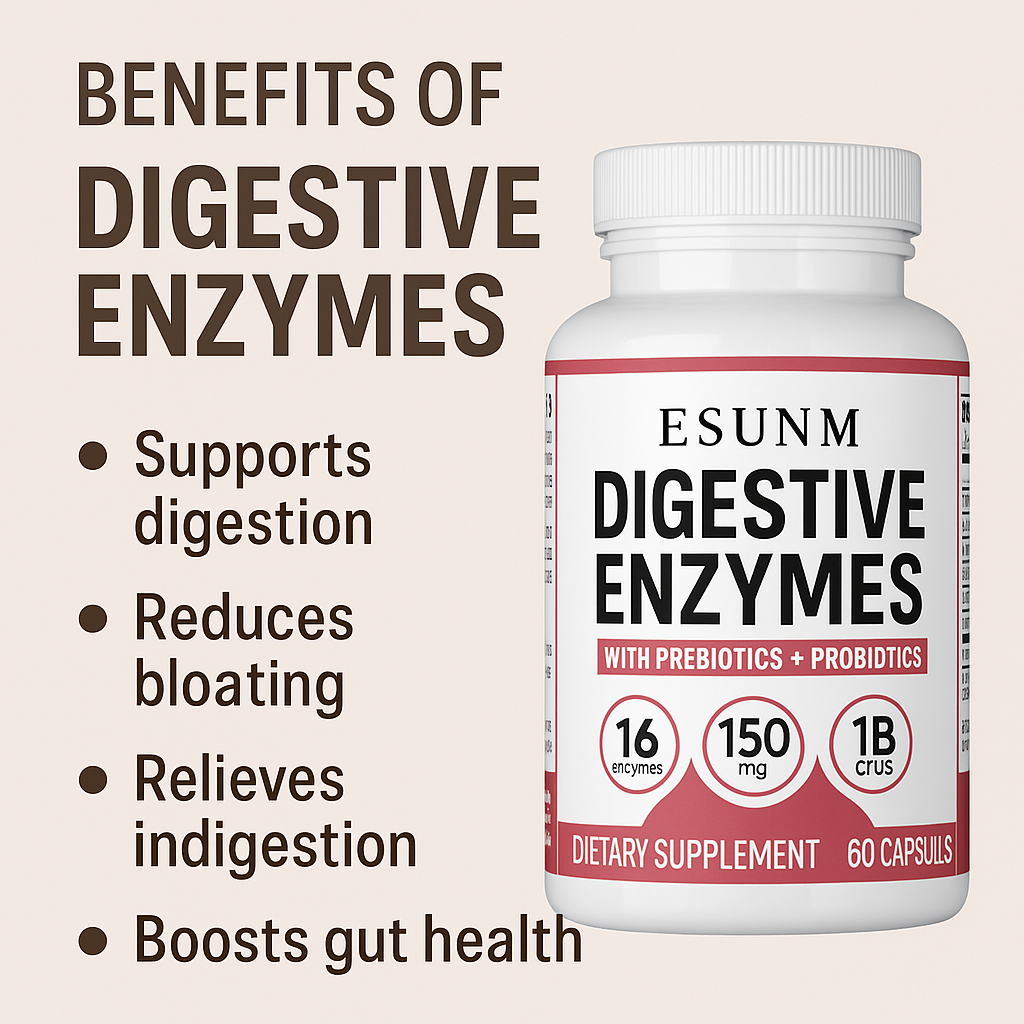 Probiotic Capsules, Digestive Enzyme Capsules