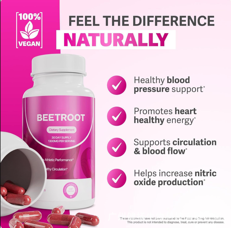 Organic Beet Root Capsules