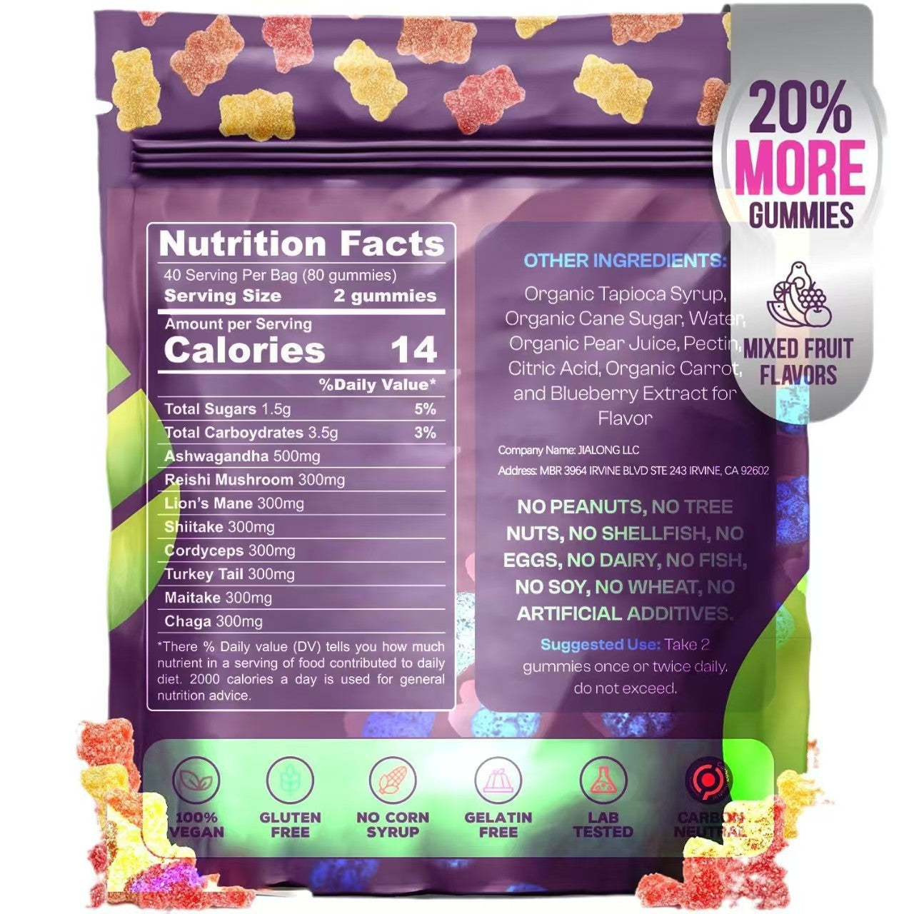 Mushroom Gummy mushroom gummies