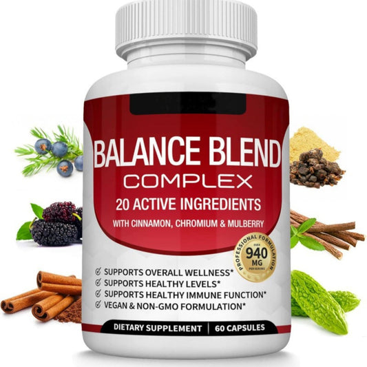 Blood Sugar Complex Supplement- Supports Healthy Blood Sugar Levels