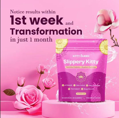 Pineapple-flavored probiotic gummies